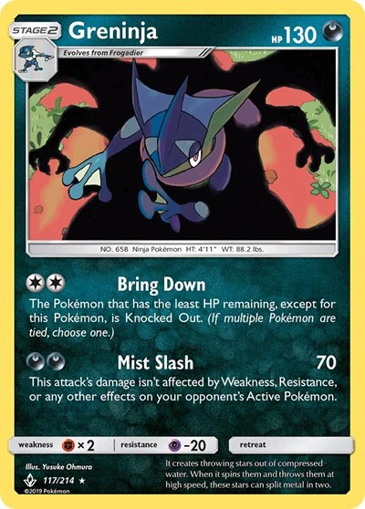 SM10: Greninja (Holofoil)