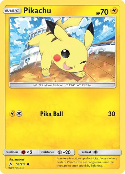 SM10: Pikachu (Reverse Holofoil)