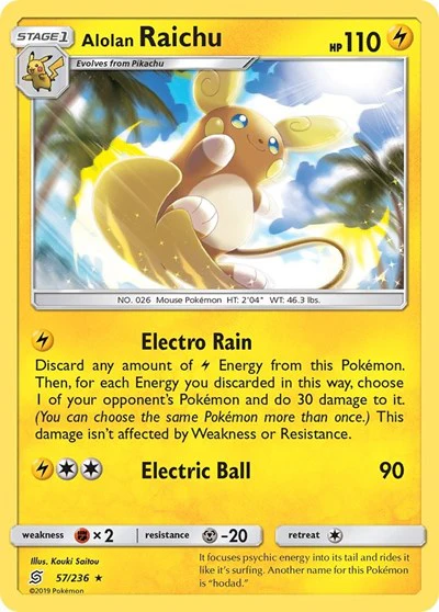SM11: Alolan Raichu (Holofoil)