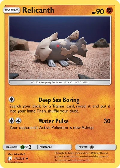 SM11: Relicanth (Reverse Holofoil)