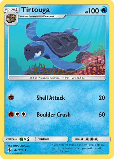 SM11: Tirtouga (Reverse Holofoil)