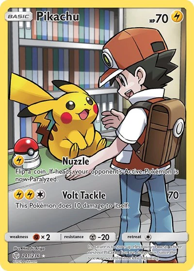 SM12: Pikachu (Secret) (Holofoil)