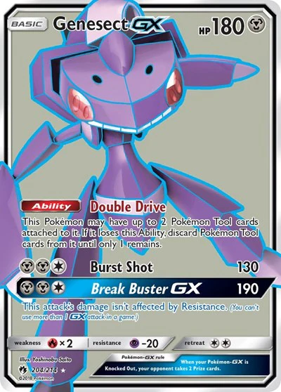 SM8: Genesect GX (Full Art) (Holofoil)
