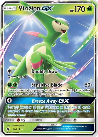 SM8: Virizion GX (Holofoil)