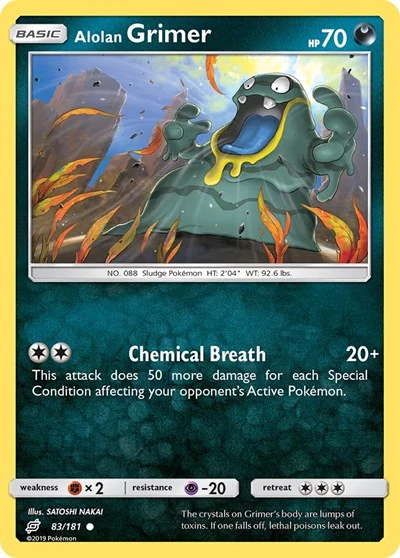SM9: Alolan Grimer (Reverse Holofoil)