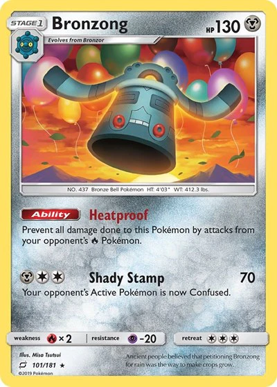 SM9: Bronzong (Reverse Holofoil)