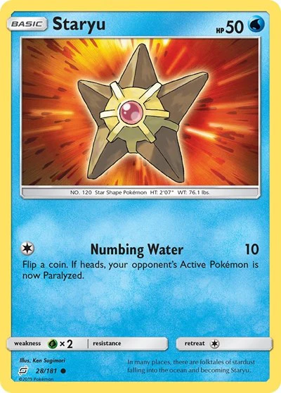 SM9: Staryu (Reverse Holofoil)