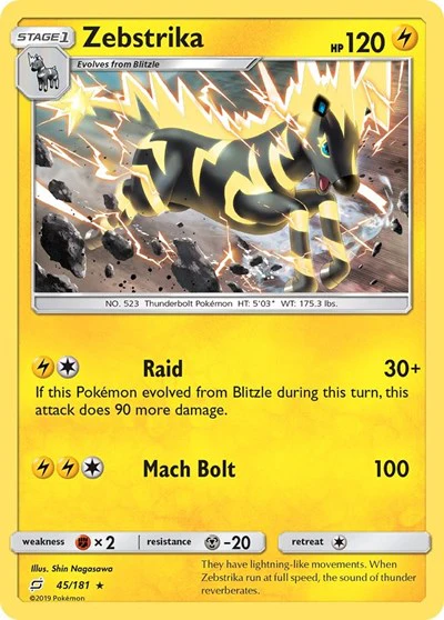 SM9: Zebstrika (Reverse Holofoil)