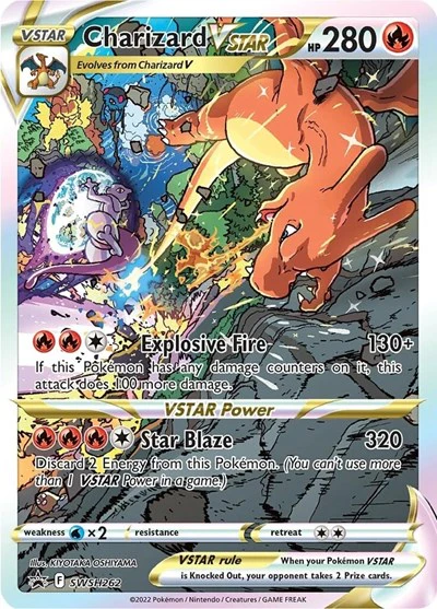 SWSD: Charizard VSTAR - SWSH262 (Holofoil)