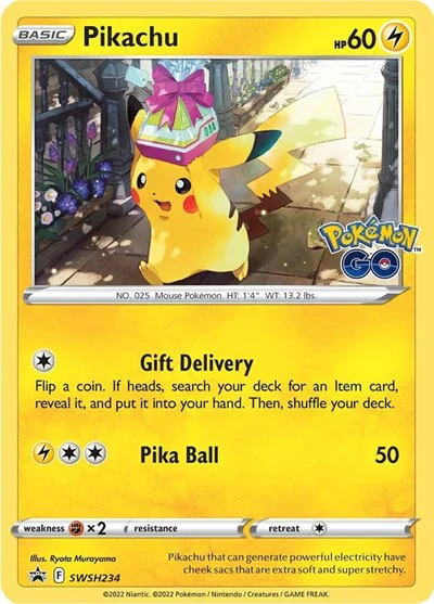 SWSD: Pikachu - SWSH234 (Holofoil)