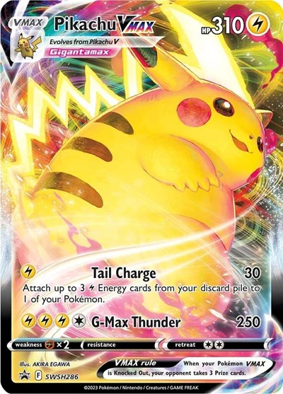 SWSD: Pikachu VMAX - SWSH286 (Holofoil)