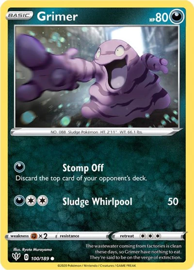 SWSH03: Grimer (Reverse Holofoil)