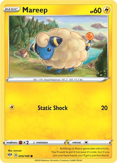 SWSH03: Mareep (Reverse Holofoil)