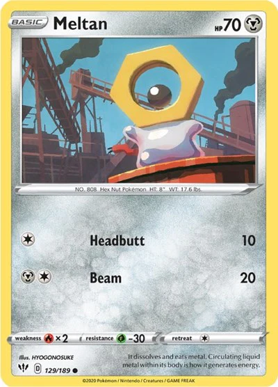 SWSH03: Meltan (Reverse Holofoil)