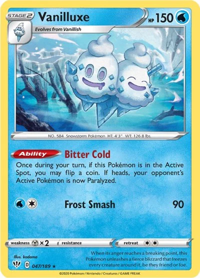 SWSH03: Vanilluxe (Reverse Holofoil)