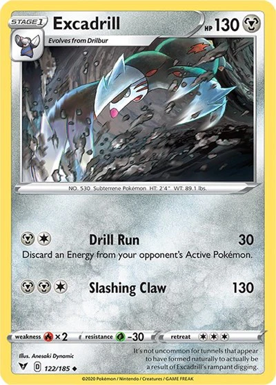 SWSH04: Excadrill (Reverse Holofoil)