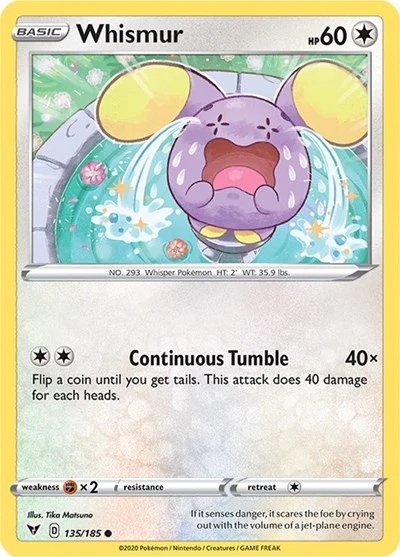 SWSH04: Whismur