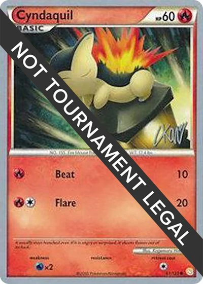 WCD: Cyndaquil - 2011 (Christopher Kan)