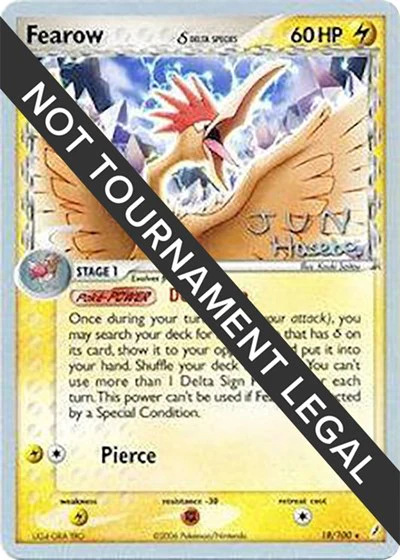 WCD: Fearow (Delta Species) - 2007 (Jun Hasebe)