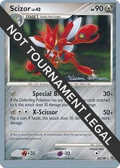 WCD: Scizor - 2008 (Tristan Robinson)